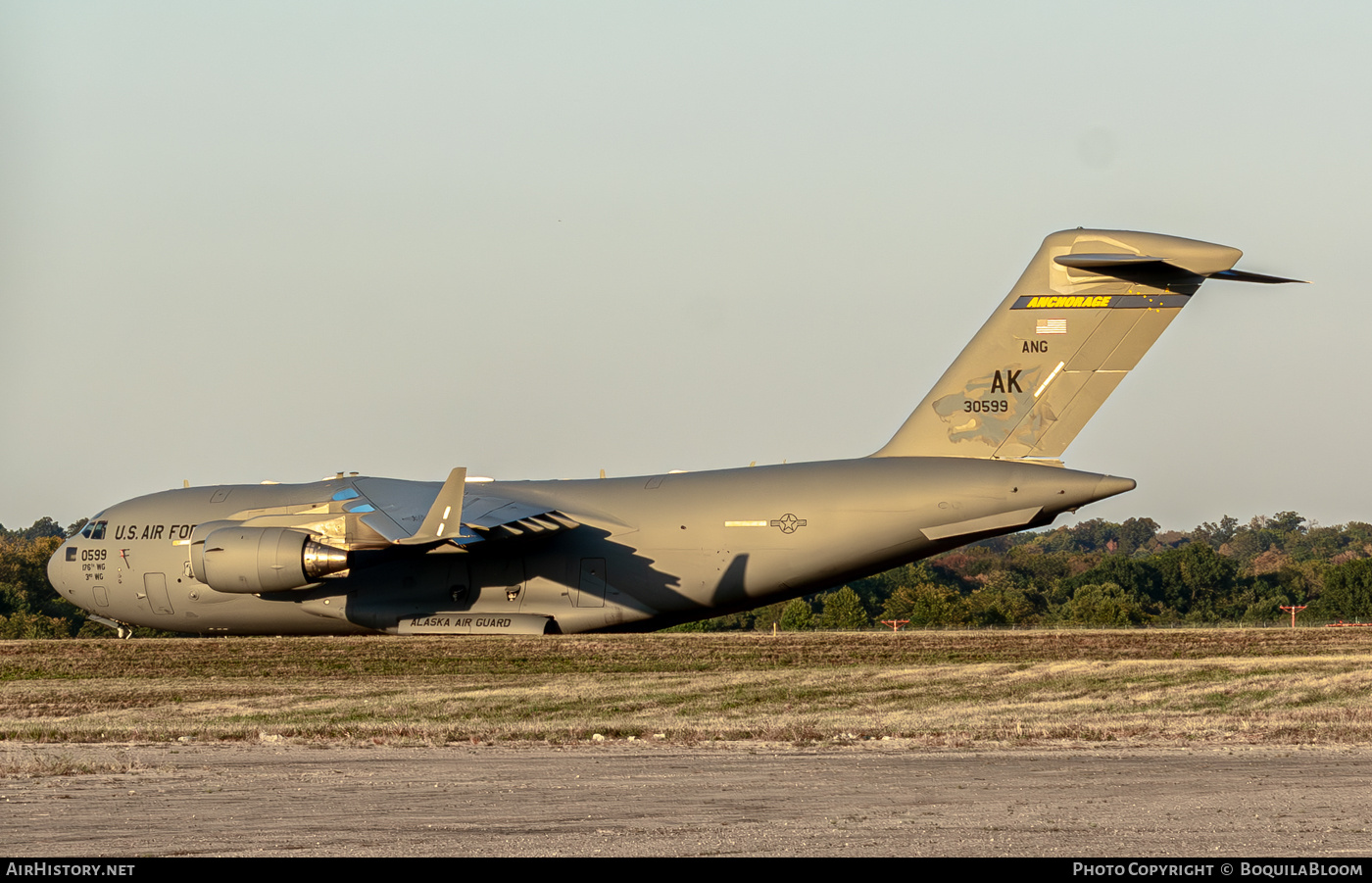 Aircraft Photo of 93-0599 / 30599 | McDonnell Douglas C-17A Globemaster III | USA - Air Force | AirHistory.net #878460