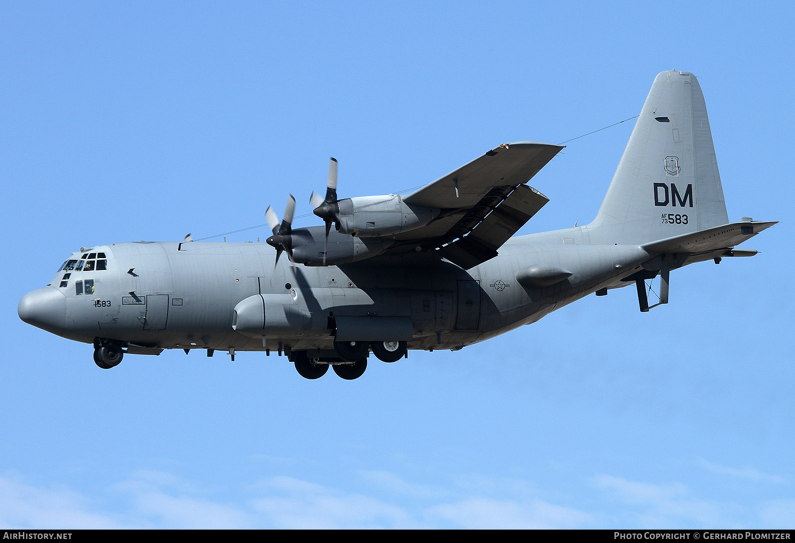 Aircraft Photo of 73-1583 / AF73-583 | Lockheed EC-130H Hercules (L-382) | USA - Air Force | AirHistory.net #878568