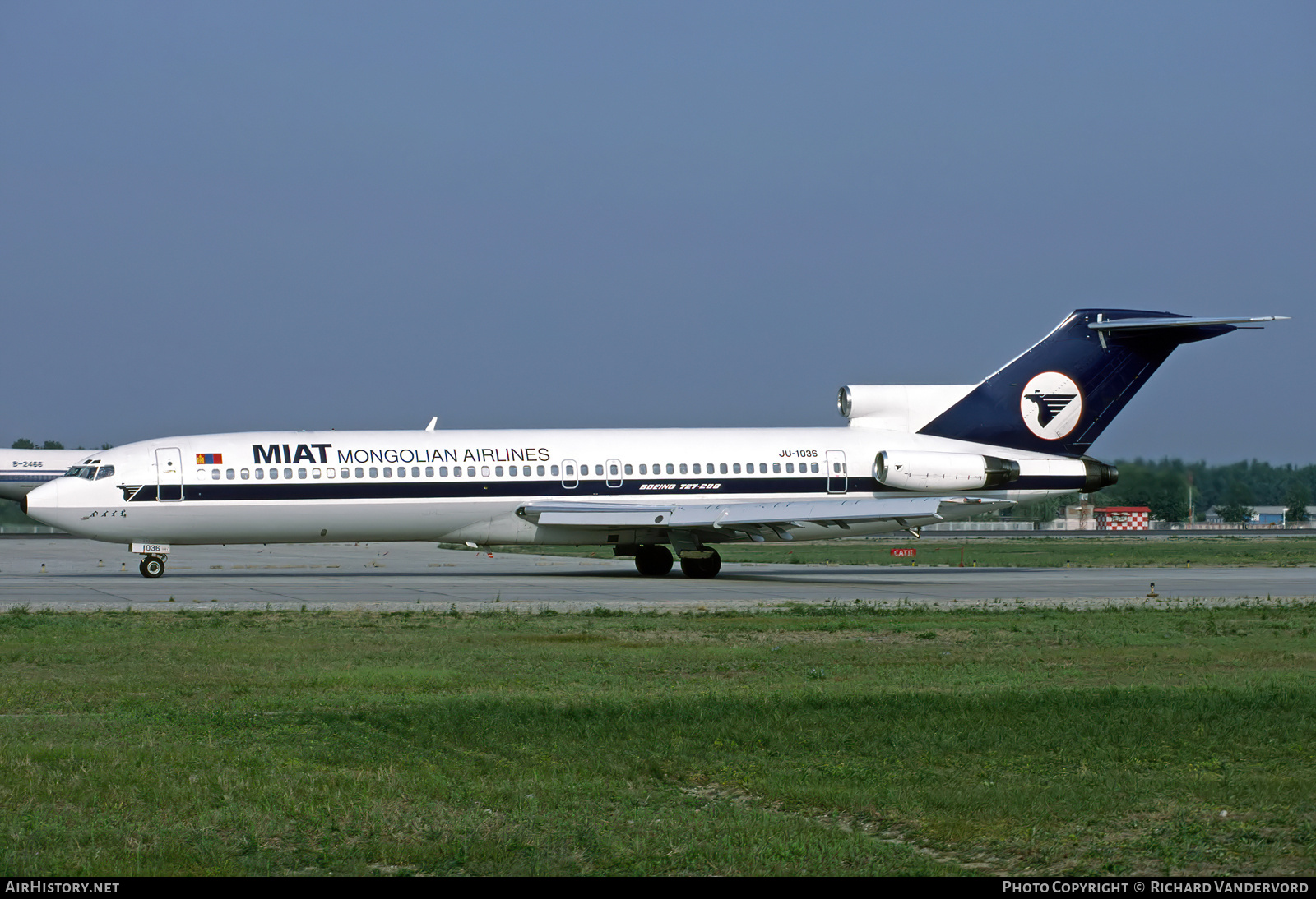 Aircraft Photo of JU-1036 | Boeing 727-281/Adv | MIAT Mongolian Airlines | AirHistory.net #879867