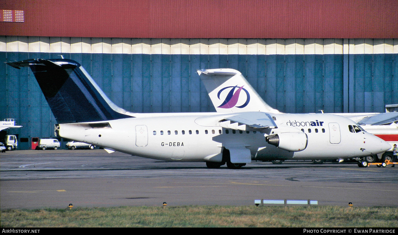 Aircraft Photo of G-DEBA | British Aerospace BAe-146-200A | Lufthansa CityLine | AirHistory.net #881285