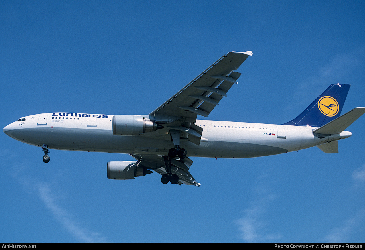 Aircraft Photo of D-AIAI | Airbus A300B4-603 | Lufthansa | AirHistory.net #881599