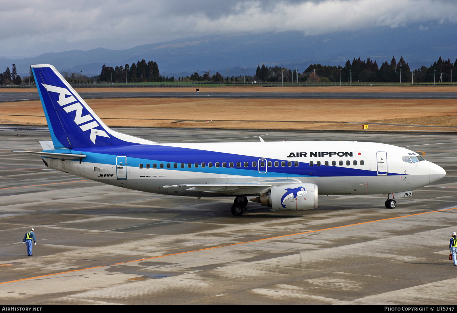 Aircraft Photo of JA8196 | Boeing 737-54K | Air Nippon - ANK | AirHistory.net #881791