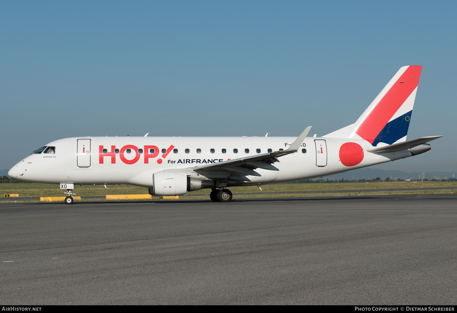 Aircraft Photo of F-HBXO | Embraer 170LR (ERJ-170-100LR) | Hop! | AirHistory.net #881836