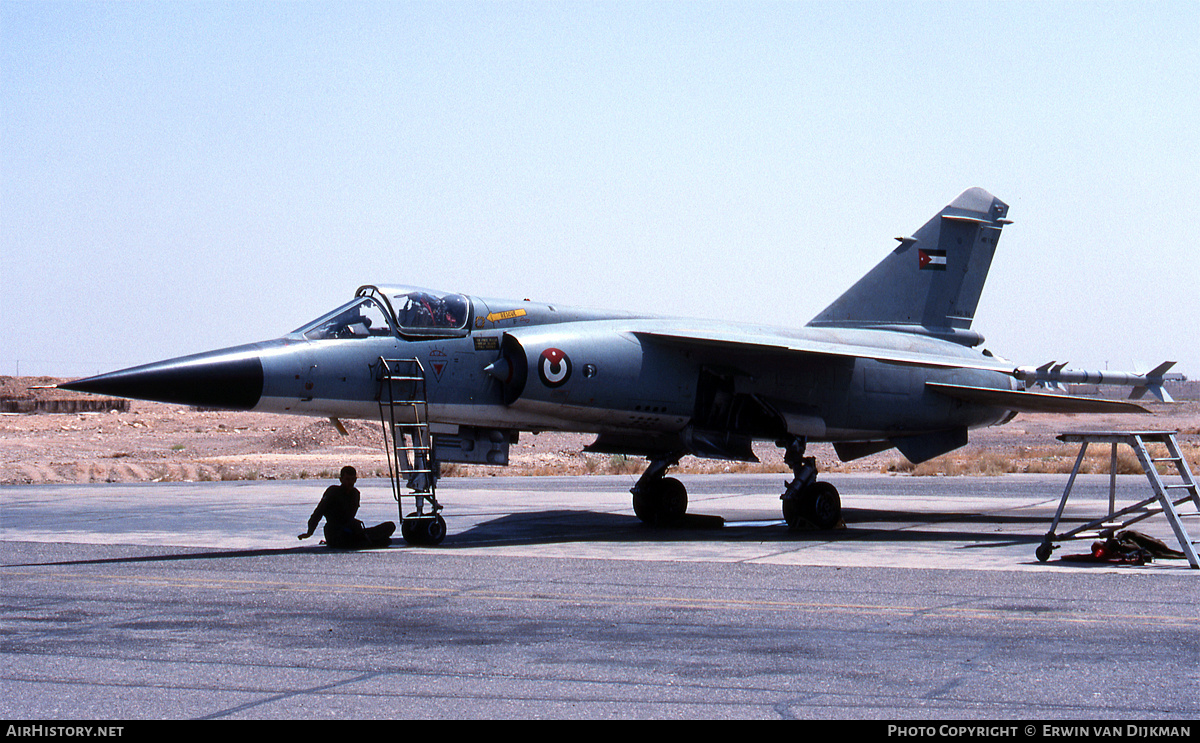 Aircraft Photo of 2509 | Dassault Mirage F1CJ | Jordan - Air Force | AirHistory.net #882192
