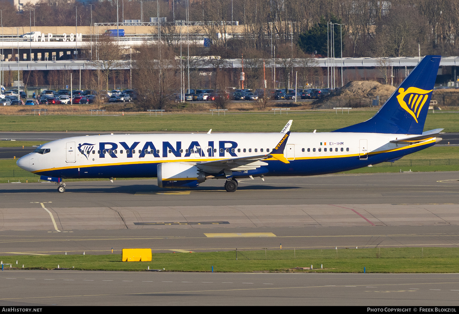 Aircraft Photo of EI-IHM | Boeing 737-8200 Max 200 | Ryanair | AirHistory.net #883055