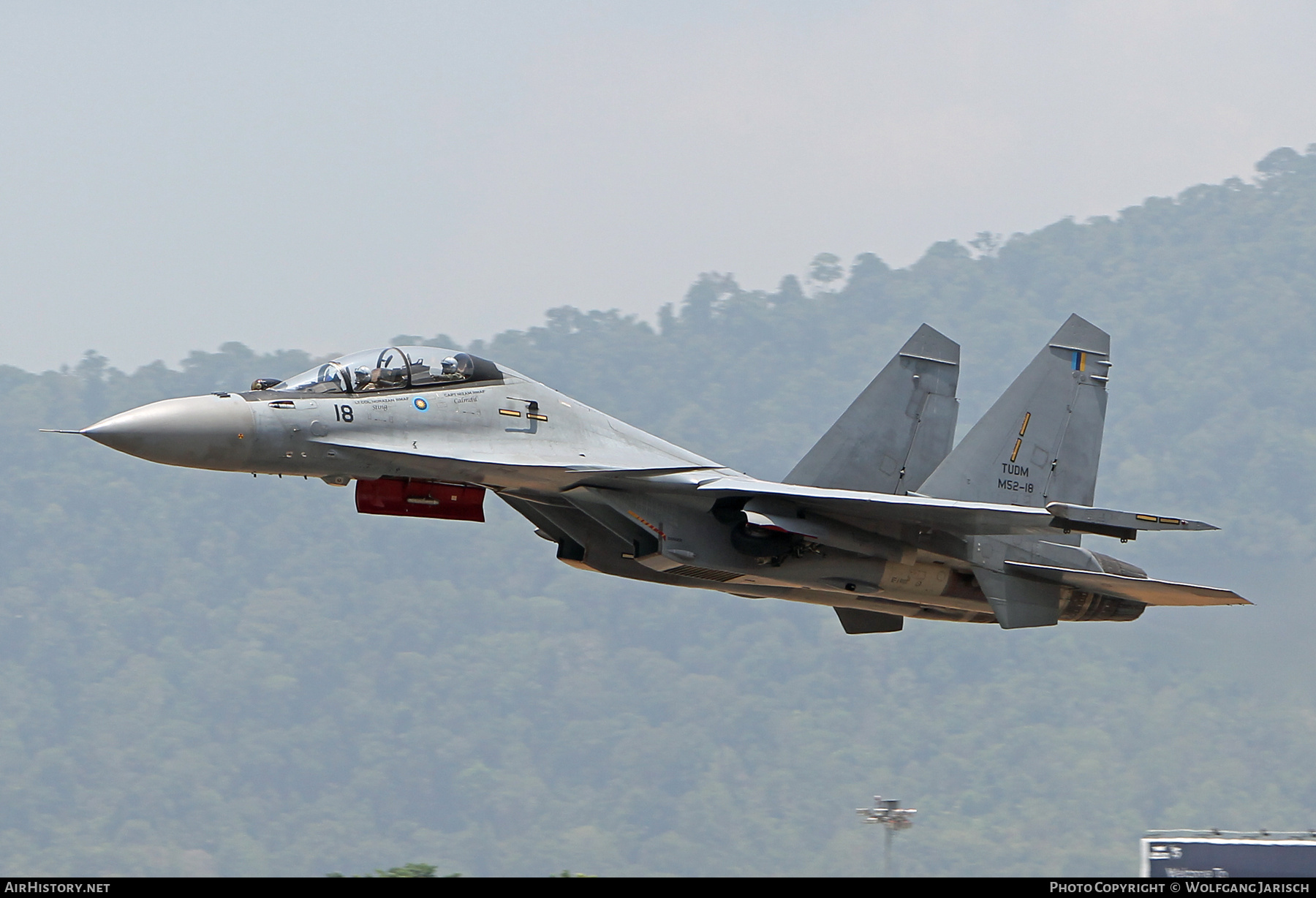 Aircraft Photo of M52-18 | Sukhoi Su-30MKM | Malaysia - Air Force | AirHistory.net #884012