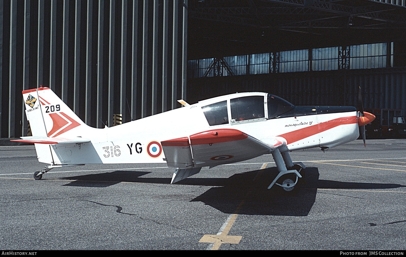 Aircraft Photo of 209 | SAN Jodel D-140E Mousquetaire IV | France - Air Force | AirHistory.net #884167