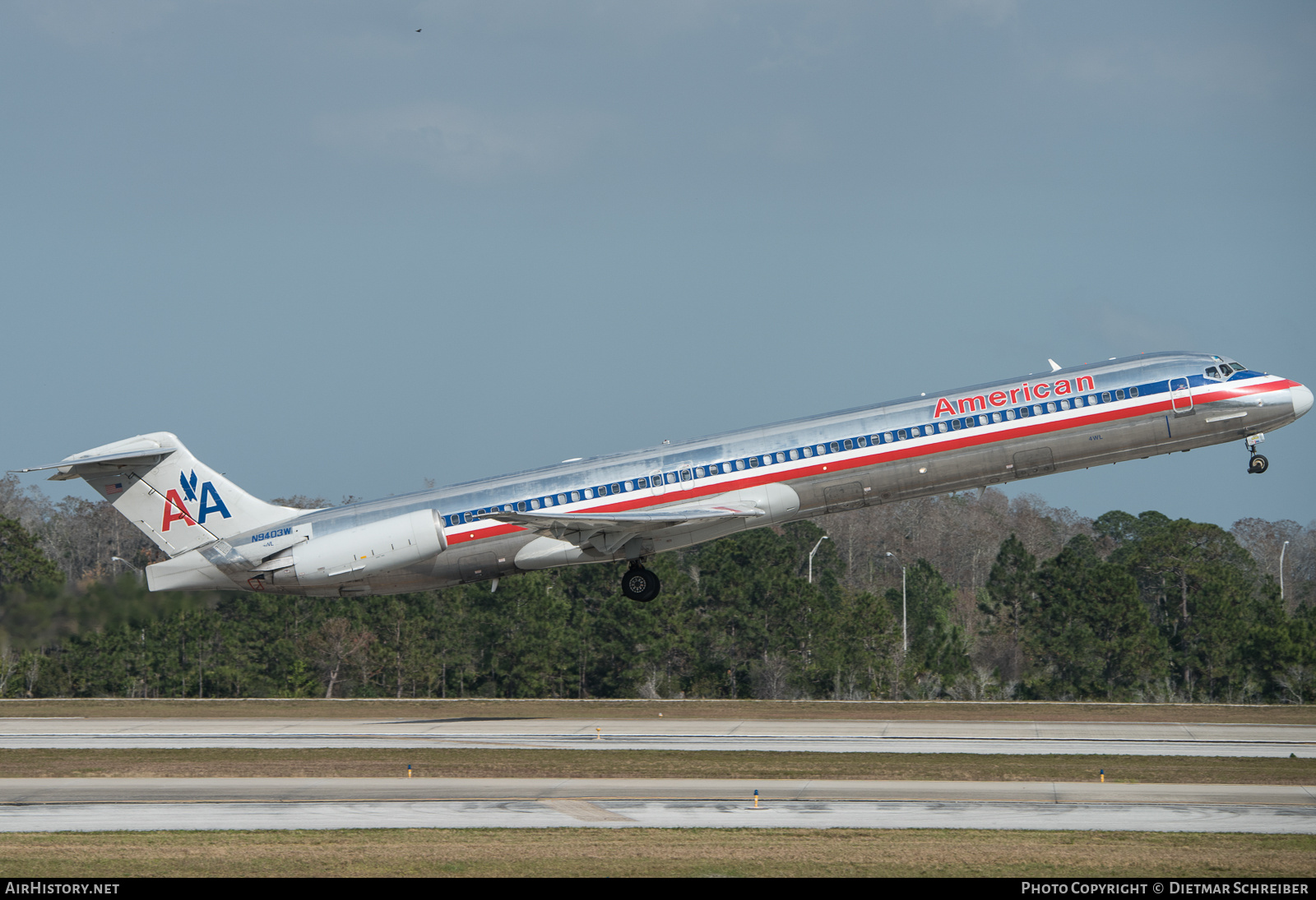 Aircraft Photo of N9403W | McDonnell Douglas MD-83 (DC-9-83) | American Airlines | AirHistory.net #884254