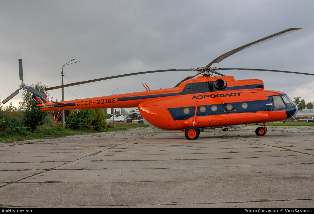 Aircraft Photo of CCCP-22186 | Mil Mi-8T | Aeroflot | AirHistory.net #885398