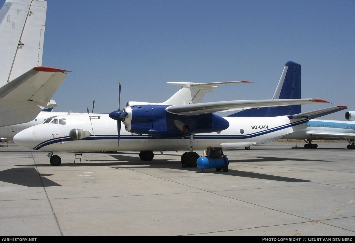 Aircraft Photo of 9Q-CMV | Antonov An-26 | Gloria Airways | AirHistory.net #885543