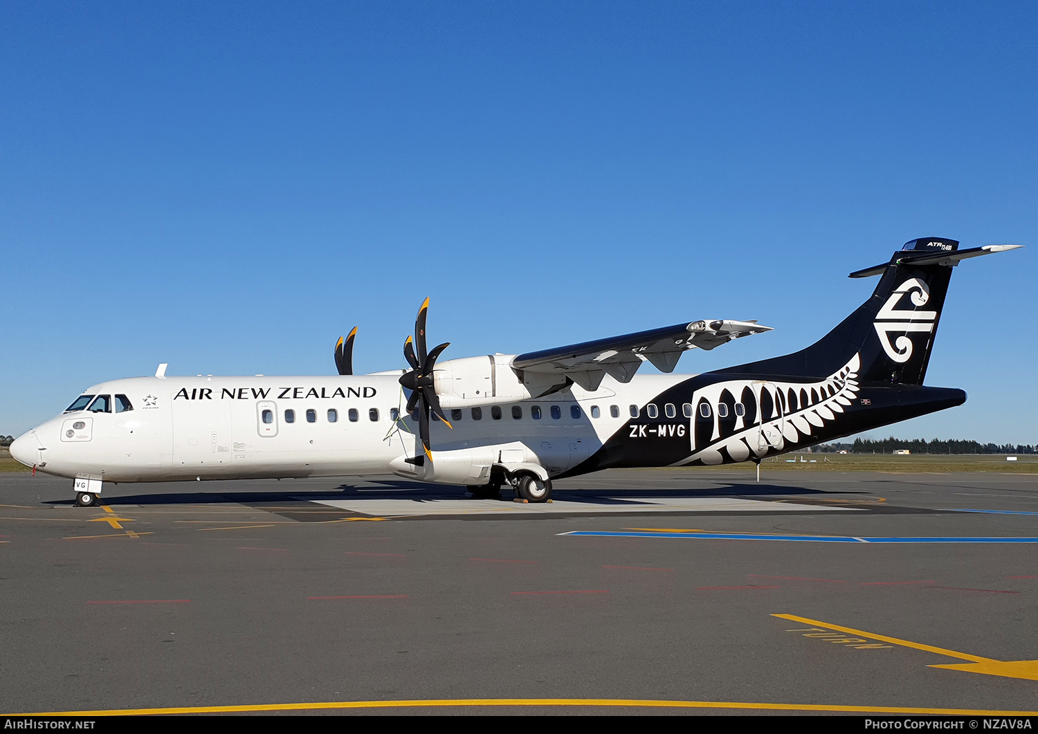 Aircraft Photo of ZK-MVG | ATR ATR-72-600 (ATR-72-212A) | Air New Zealand | AirHistory.net #885670