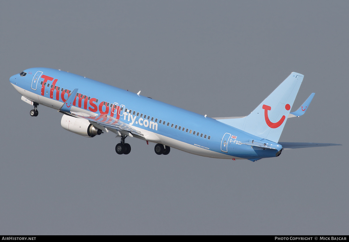 Aircraft Photo of G-FDZP | Boeing 737-8K5 | Thomsonfly | AirHistory.net #886835